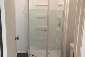 New Shower, Toilet, Vanity, etc