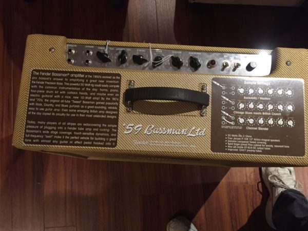 Fender '59 Bassman Ltd Reissue Amplifier 2