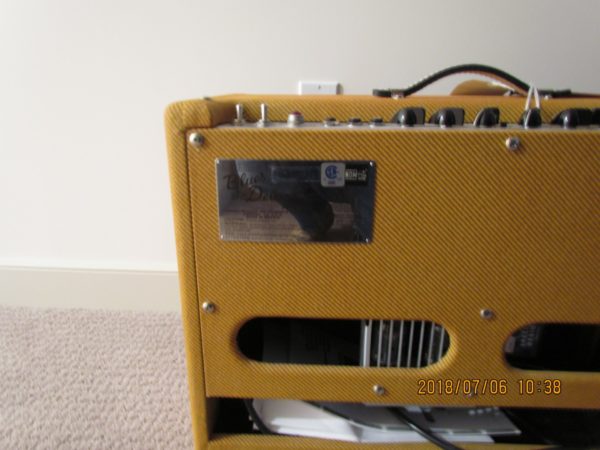 Fender Blues Deluxe Reverb Amplifier 15