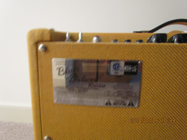 Fender Blues Deluxe Reverb Amplifier 16