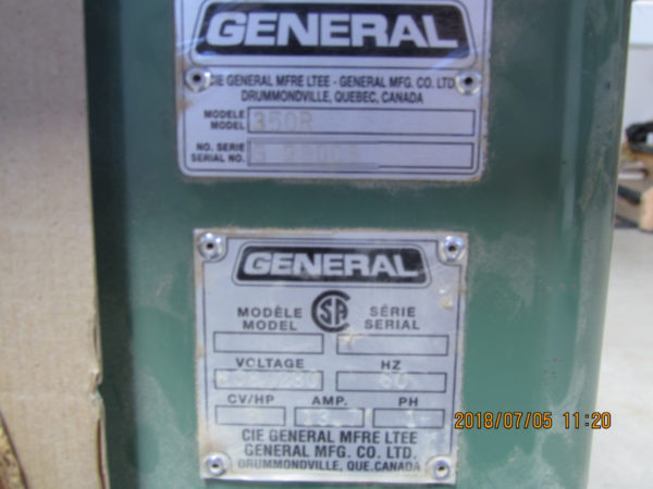 General 350R Table Saw 6