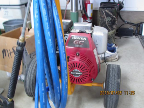 Honda GC160 Engine Pressure Washer 1