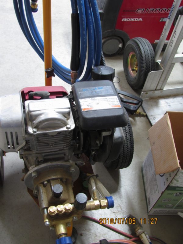 Honda GC160 Engine Pressure Washer 4