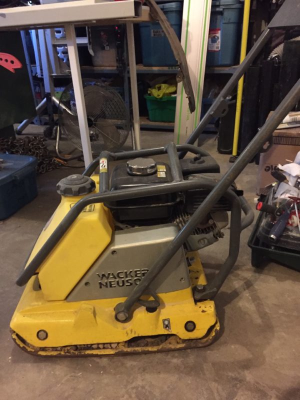 Wacker Neuson WP 1550AW Vibratory Plate Tamper 1