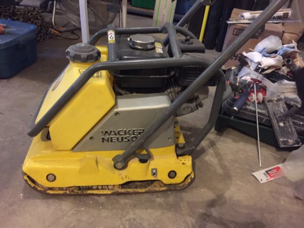 Wacker Neuson WP 1550AW Vibratory Plate Tamper 2