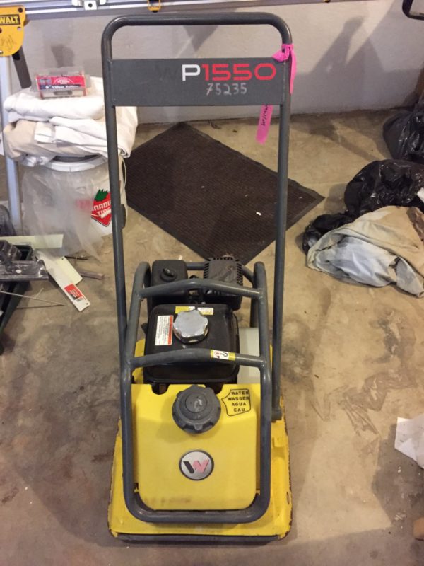 Wacker Neuson WP 1550AW Vibratory Plate Tamper 3