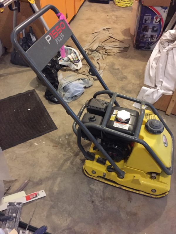 Wacker Neuson WP 1550AW Vibratory Plate Tamper 4