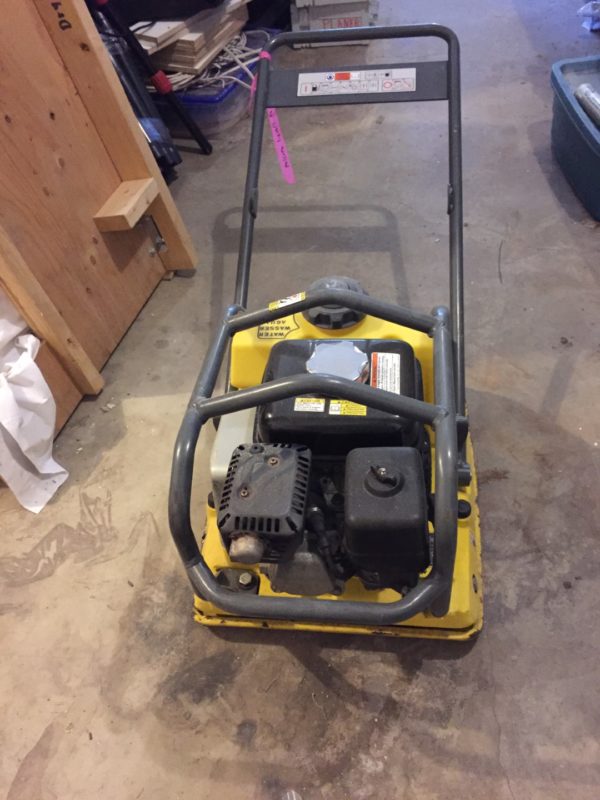 Wacker Neuson WP 1550AW Vibratory Plate Tamper 5